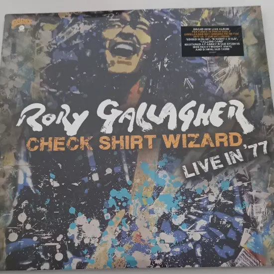 Rory Gallagher, Check Shirt Wizard (Live In '77) (Sealed album)